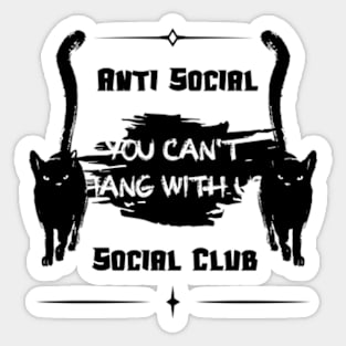 Anti Social Social Club Sticker